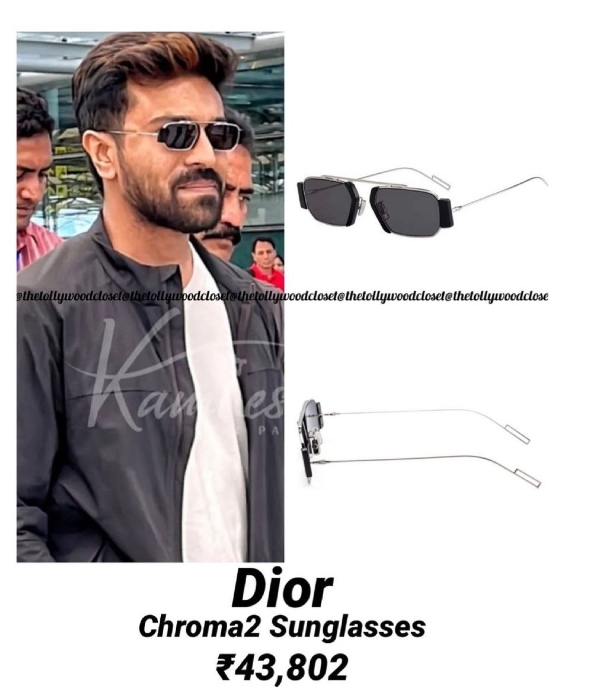 ram charan in dior sunglasses