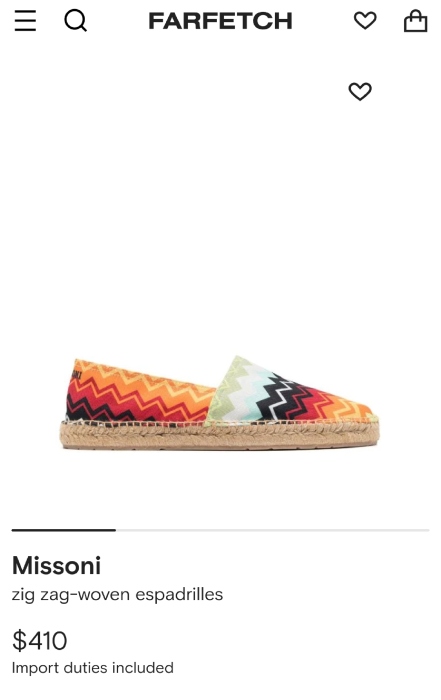 missoni shoes