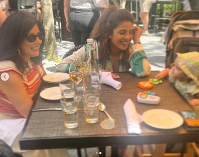 priyanka with mother in law