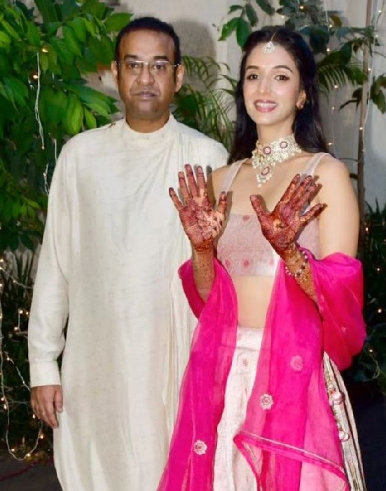madhu mantena and ira trivedi's mehendi function