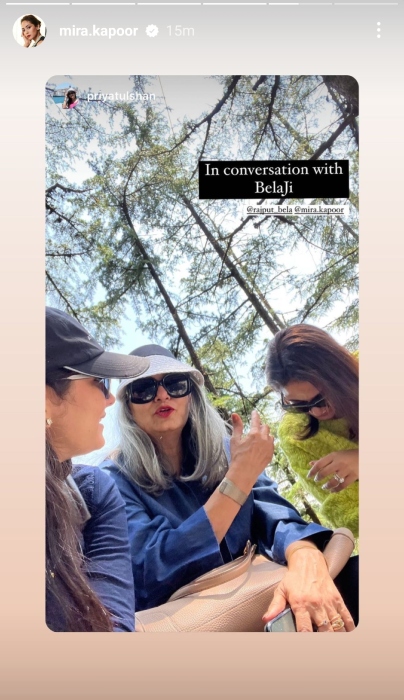 mira rajput with family