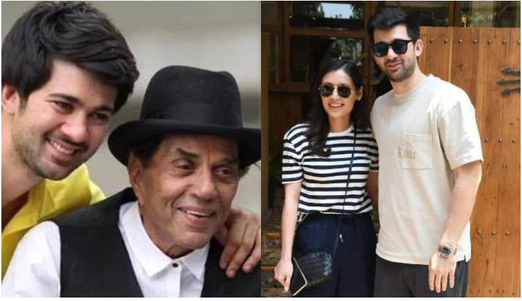 dharmendra talks about karan deol's wedding