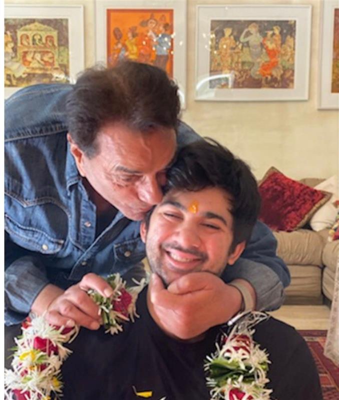 dharmendra on karan deol's wedding