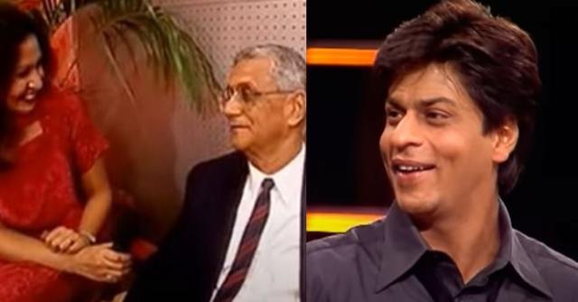 when shah rukh khan's father in law dedicated him a sher