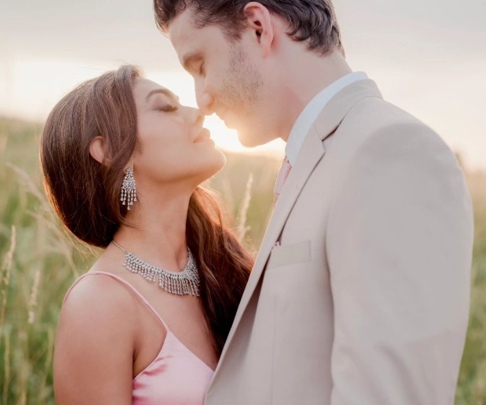 sreejita de and her husband michael