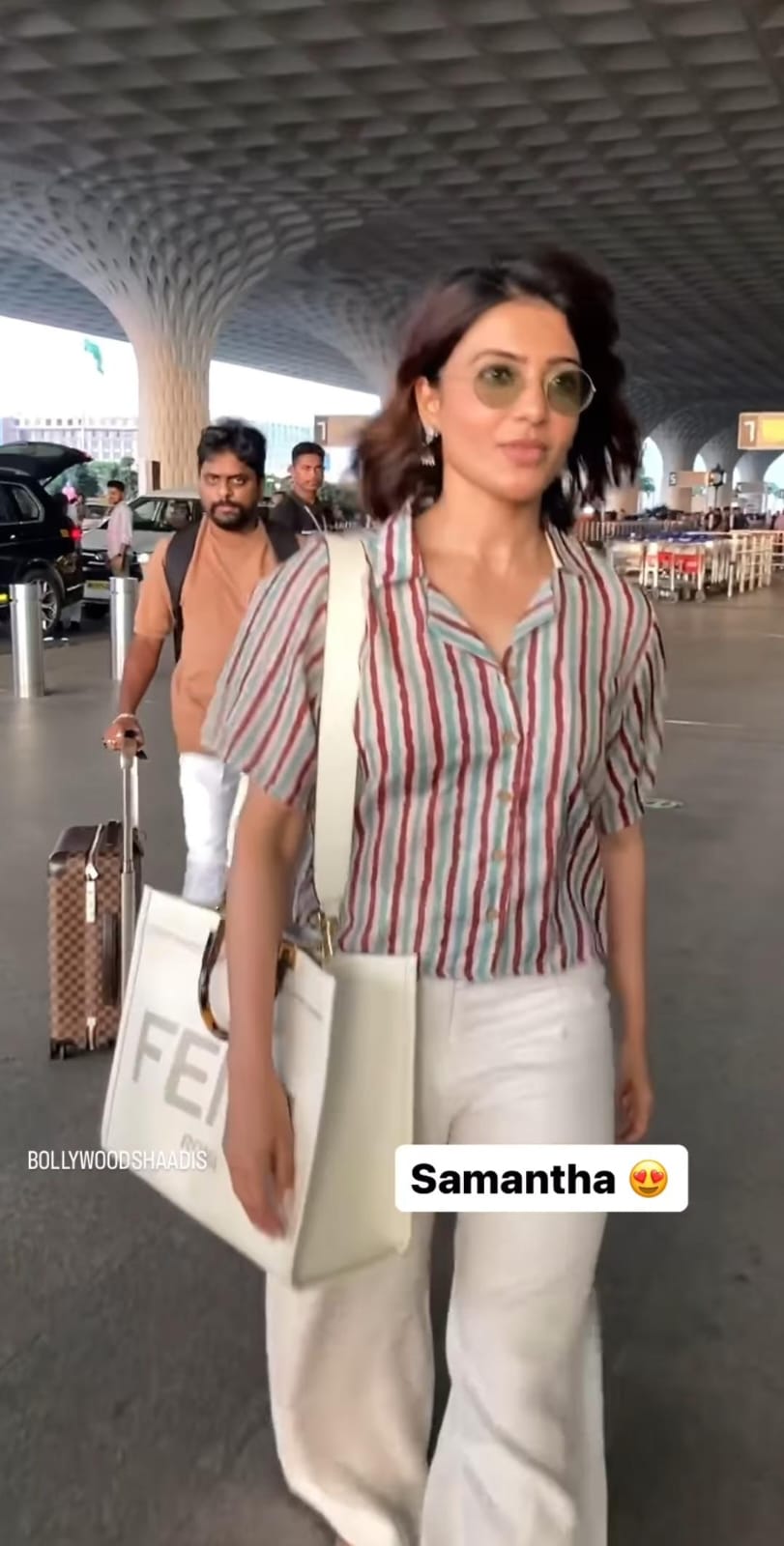 Samantha Ruth Prabhu's airport looks