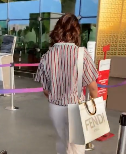 Samantha Ruth Prabhu's Airport Outfit Is All White And Chic With A Rs 2.68  Lakh Louis Vuitton Handbag