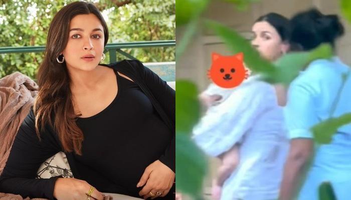 Alia Bhatt On Taking Her Daughter Raha For Strolls And Shopping Abroad Shes Strapped Onto Me 