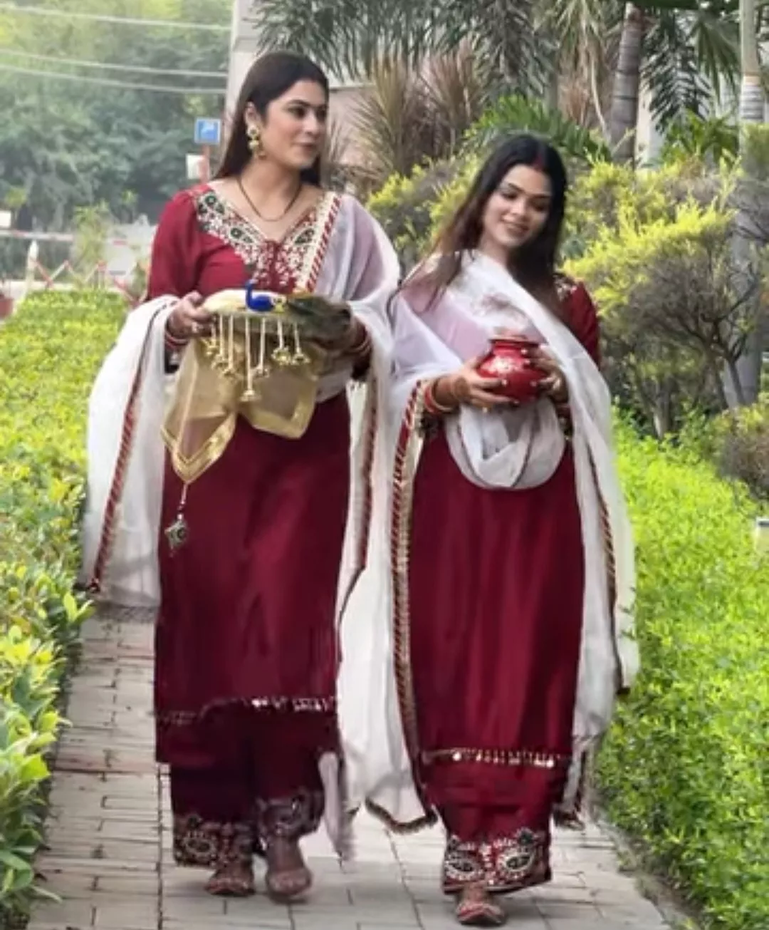 kritika payel malik karwa chauth
