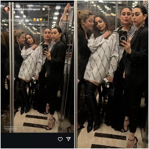 karishma malaika kareena