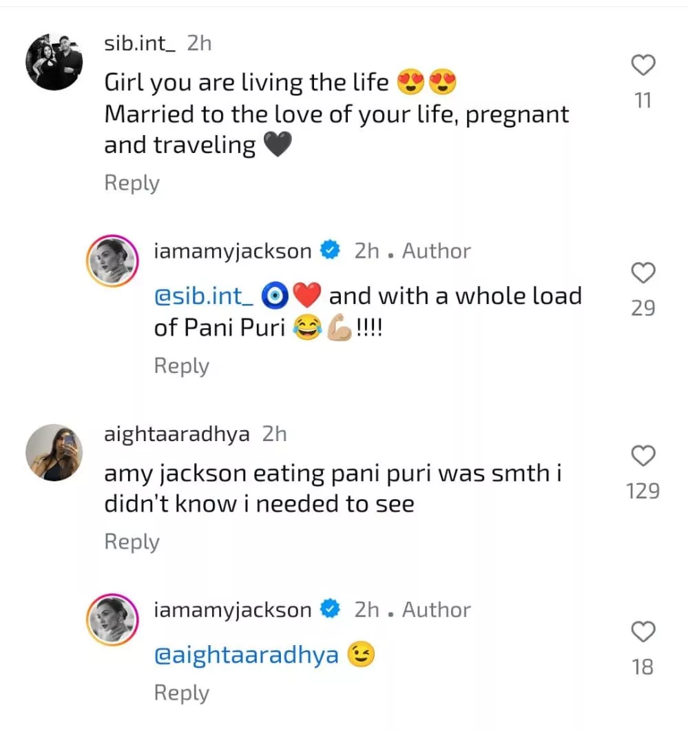 amy jackdon pani puri