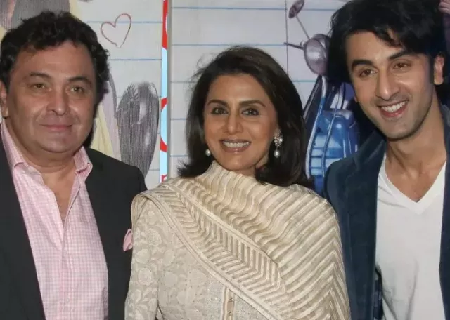 Ranbir Kapoor, Neetu Kapoor, Rishi Kapoor, Ananth Mahadevan