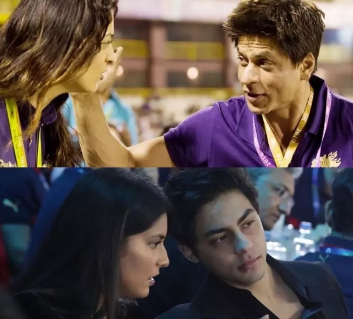 Jahnavi Mehta and Aryan Khan's camaraderie reminded netizens of young Shah Rukh Khan and Juhi Chawla