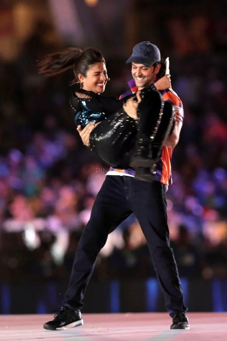 Priyanka and Hrithik
