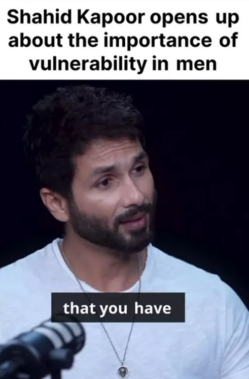 Shahid in the podcast