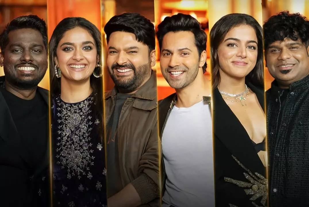 Varun Dhawan, Keerthy Suresh, Wamiqa Gabbi, Kapil Sharma, Atlee