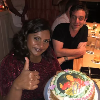 When Mindy Kaling reacted to reports speculating BJ Novak is her children's real father