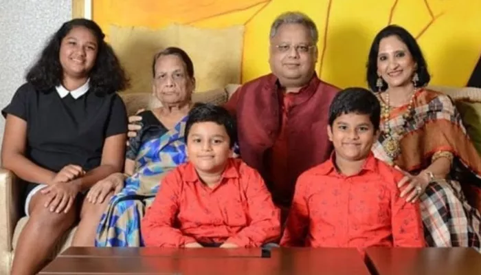 Rekha Jhunjhunwala and Rakesh Jhunjhunwala's marriage and children