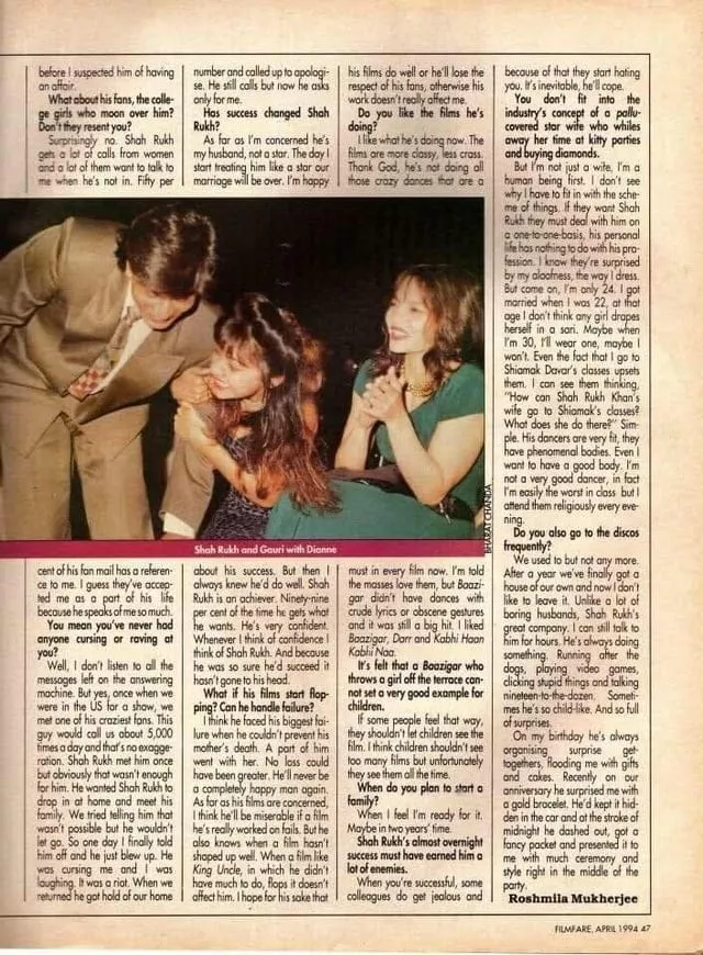 Shah Rukh Khan and Gauri Khan