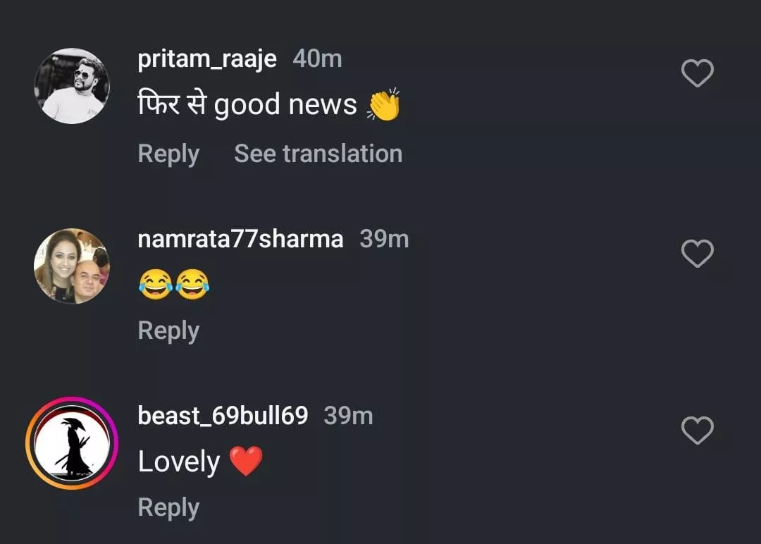Twinkle Khanna comment section