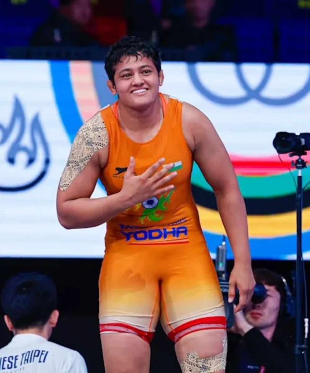 Reetika Hooda Wiki Bio Farmer Daughter Handball First Indian 76 Kg U 23 Champion Olympics