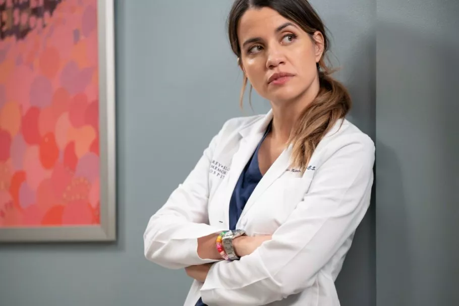 Grey's Anatomy Season 22, Grey's Anatomy Season 22 Explosion, Monica Beltran, Natalie Morales