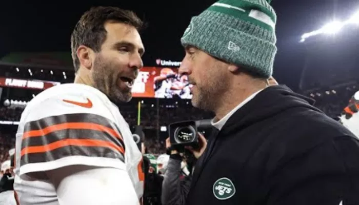 Joe Flacco's Bengals home debut aided by wife, Dana Grady, historic over-40 QB clash vs Aaron Rodgers