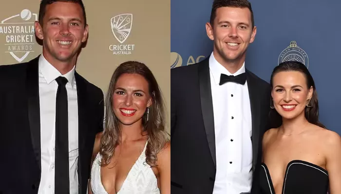 Josh Hazlewood's high school girlfriend-turned-wife, Cherina Murphy Christian, played a crucial role in his journey to become one of Australia's most fearsome bowlers