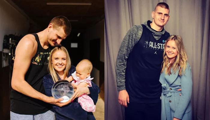 Who is Nikola Jokic's wife, Natalija Macesic? Nuggets Center met his ladylove in high school, long-distance relationship, private engagement and wedding