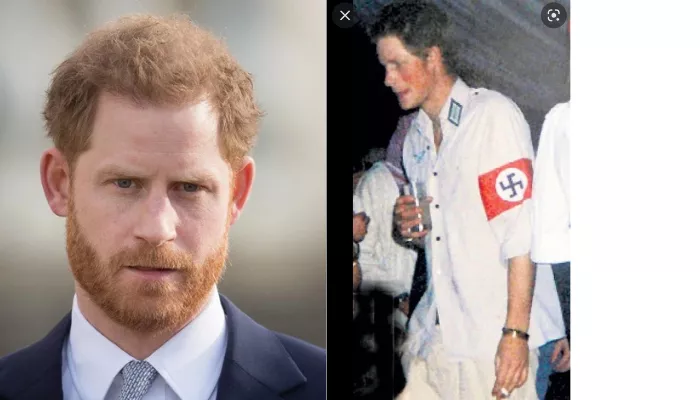 Prince Harry in Nazi uniform