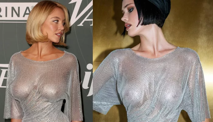 Fans compare Sydney Sweeney and Norwegian model, Siri Lehland, in the same sheer gown, igniting a stirring fashion debate online