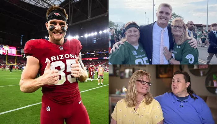 Trey McBride is the first NFL player to have openly same-sex parents: Meet Arizona Cardinals tight end's two mothers, Kate and Jennifer