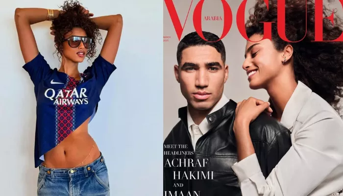 Is Achraf Hakimi dating Imaan Hammam? PSG defender linked with Dutch supermodel