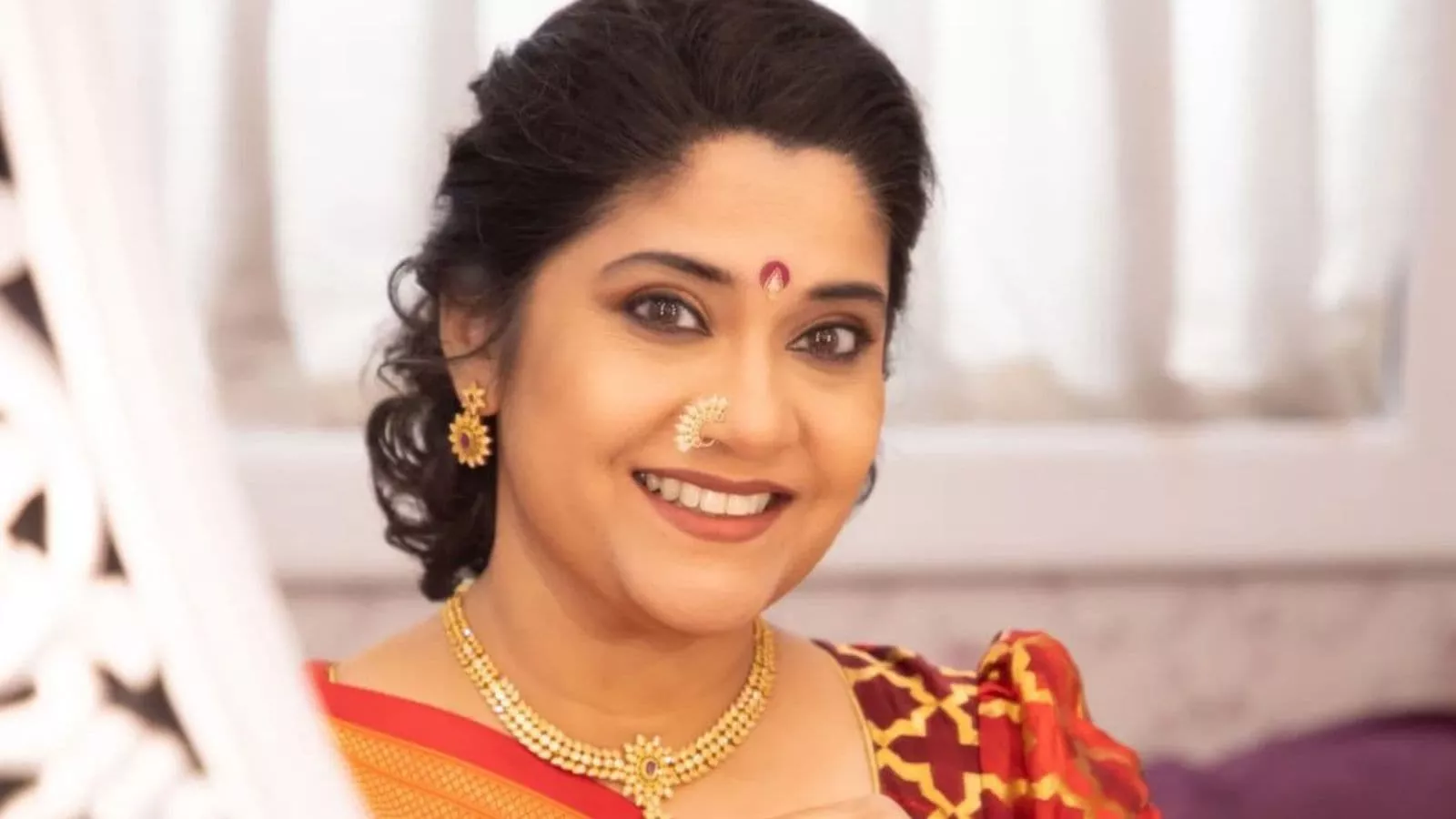 Actress Renuka Shahane. 