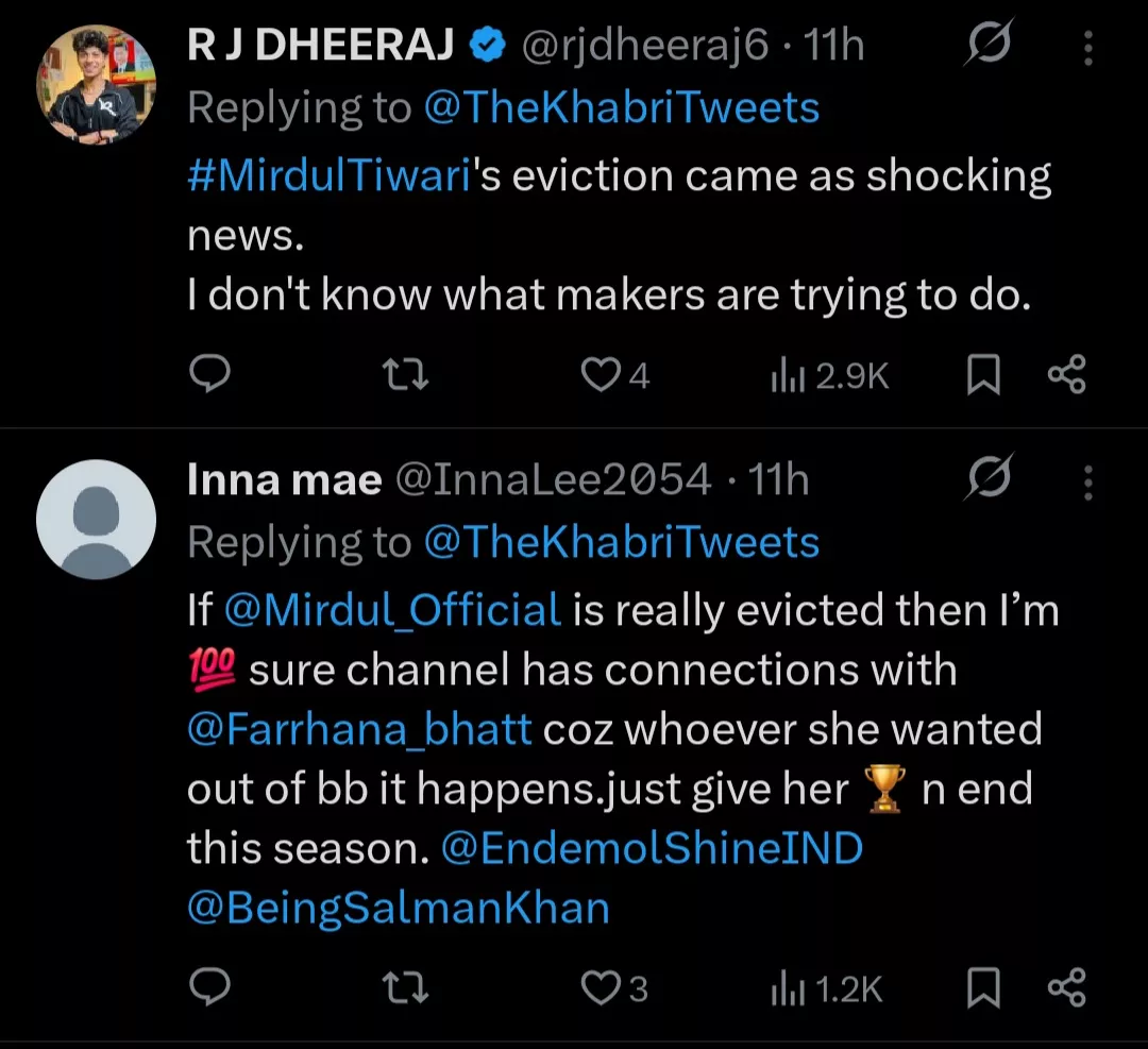 Was There A Mid-Week Eviction In 'Bigg Boss' 19? Know Which Contestant Left The House After Abhishek Bajaj  5