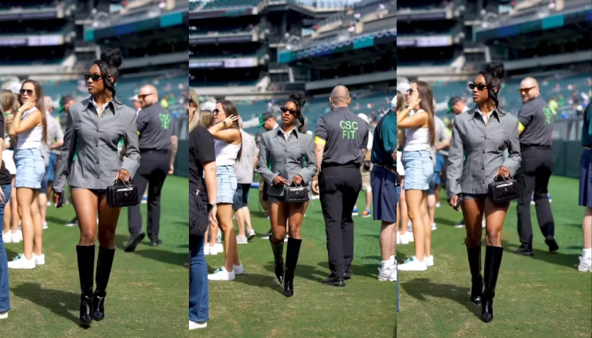 When DeVonta Smith called out a security guard for checking out his fiancee, Mya Danielle, and it turned into a viral NFL moment