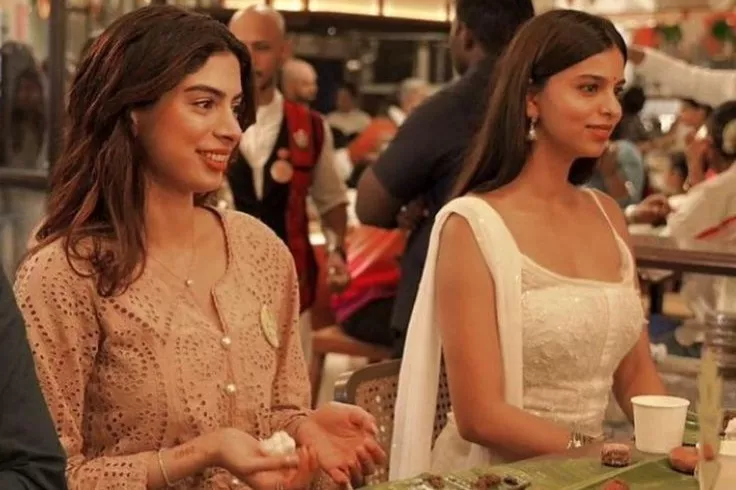 Rasha Thadani, Janhvi Kapoor, Khushi Kapoor, Suhana Khan