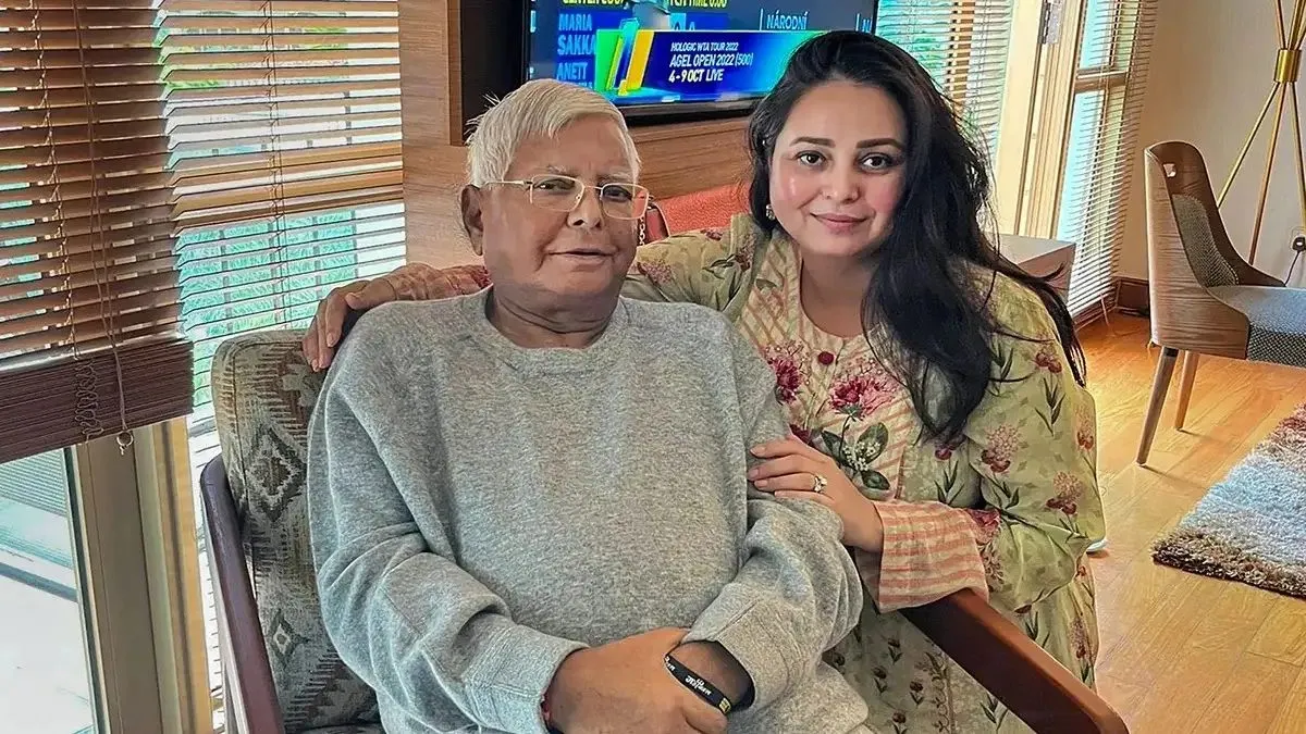 Rohini Acharya, Lalu Prasad Yadav