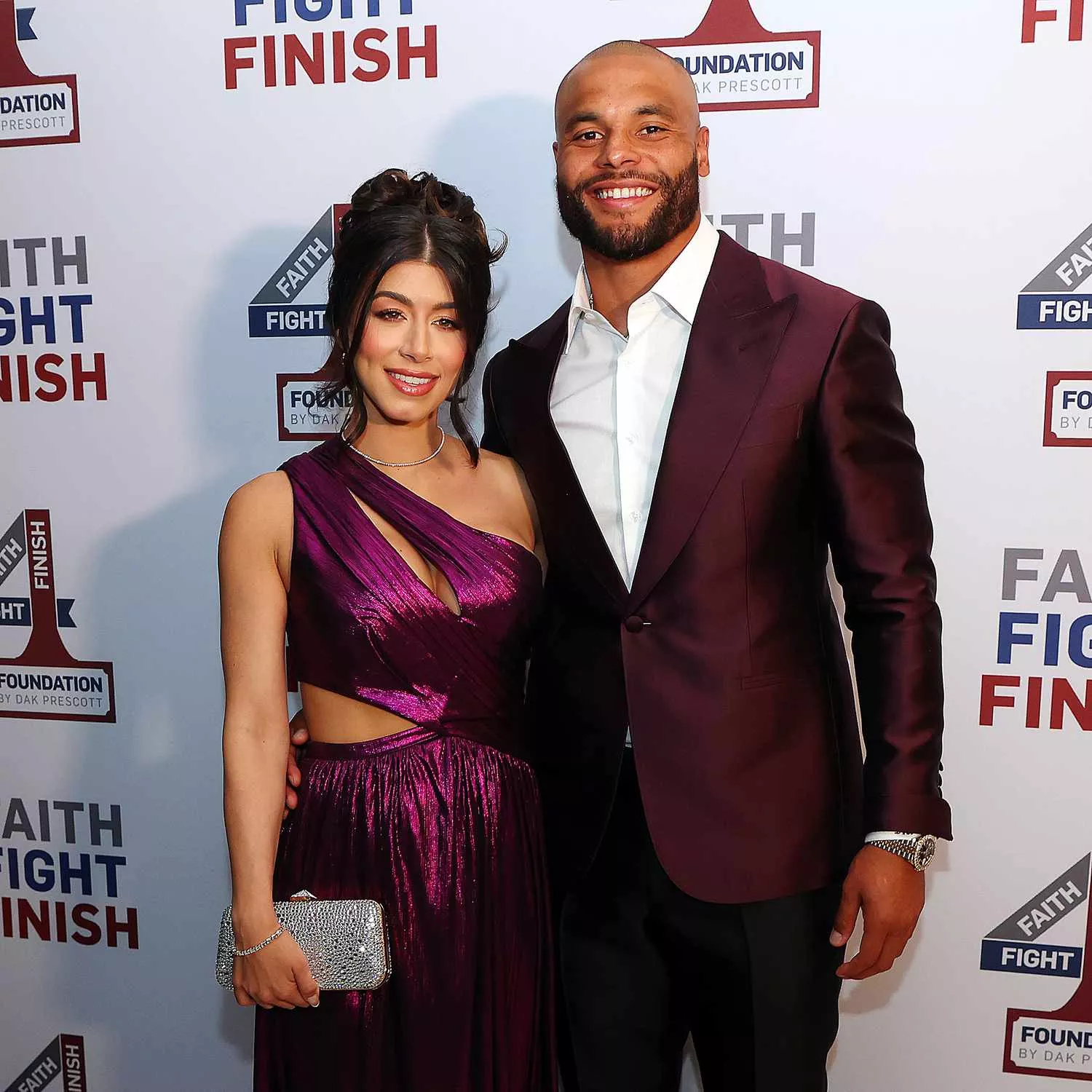 Dak Prescott with girlfriend