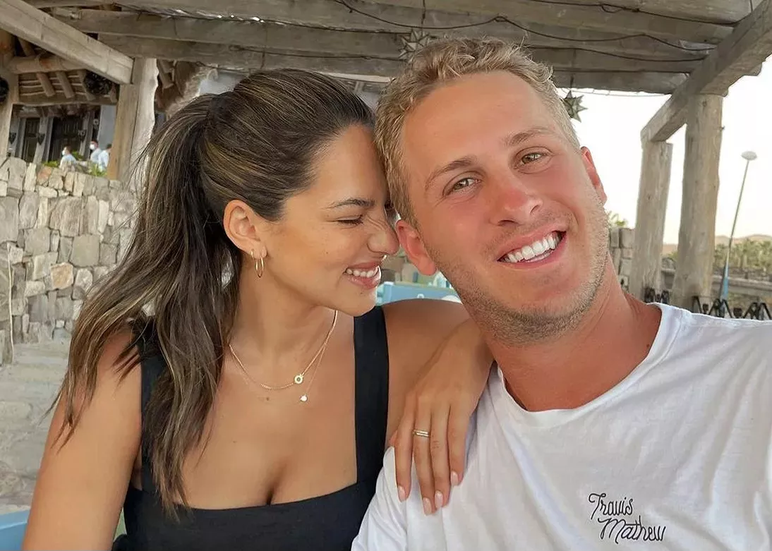 Who Is Jared Goff's Wife, Christen Harper? Lions QBs’ Supermodel Wife Goes Viral Before GameWho Is Jared Goff's Wife, Christen Harper? Lions QBs’ Supermodel Wife Goes Viral Before Game Vs Eagles Jared Goff's wife and Sports Illustrated model, Christen Harper often goes viral before his NFL games. Here's everything you must know about their relationship and her rising popularity in the NFL circle. Jared Goff is set to play against the Philadelphia Eagles on November 17, 2025. He has established himself as a reliable and productive leader for the Detroit Lions and holds a stellar record against Philadelphia Eagles. In the past, during his five against the latter, Jared completed 66 percent of the passes and reached an average of 248 yards per game. Although results did not go against his favour with 1-4, he seems to be much prepared. But amid the game, all eyes will not just be on the Quarterback, Jared Goff but even his wife, Christen Harper is trending on social media. Every time when the Lions plays a new match, Jared's wife, Harper becomes one of the most searched NFL WAGs due to her rising fame as a model, influencer and public influence. Since today's game has once again brought her into the spotlight, let’s serve your curiosity on how she met Jared and why she has become a familiar figure on his game days. Who is Christen Harper? Christen Harper is not just known as NFL star, Jared Goff's wife. But she even has a massive career of her own. Christen was born in 1993 in California and studied at the California State University. She took up modelling around the same time to pay for her college and made a continuous growth. Soon and established herself as one of the top-rated fashion and swimwear models in the industry. However, the biggest high in her career came when she became the finalist in SI's 2021, Swim Search competition and became a Sports Illustrated Swimsuit model. Since then she never looked back and featured in multiple SI issues to become one of the most recognised modern swimwear models. Christen often shares some behind-the-scenes modeling content, fashion shoots and some subtle glimpses of her relationship and married life with Jared Goff on her Instagram. All of these factors have contributed to her rising fame in every NFL season. How did SI model, Christen Harper meet Jared Goff? According to Heavy Sports, Christen Harper and Jared Goff, they initially met through the celebrity dating app, Raya in 2019. The model initially shared the thought that the NFL star had messaged her first, but she later confirmed that she had made the first move. Soon, they began dating in 2019, but kept it under wraps. However, Christen's occasional appearance at LA Rams games raise eyebrows. Recalling the moment in a video take for SI, she said: “I was truly not looking for anything at the time. I had just gotten out of a long relationship and I was trying to stay single for a year. Then I met him and the rest is history, baby.” When Jared Goff was traded to Detroit Lions, Christen stood by him and they got engaged after a year in June 2022 after the QB popped the question with a romantic proposal in Mexico. Christen Harper shared the moment with their fans through an Instagram post and mentioned the date in the caption to celebrate a new beginning in her life. Recalling their move, she told NY post: