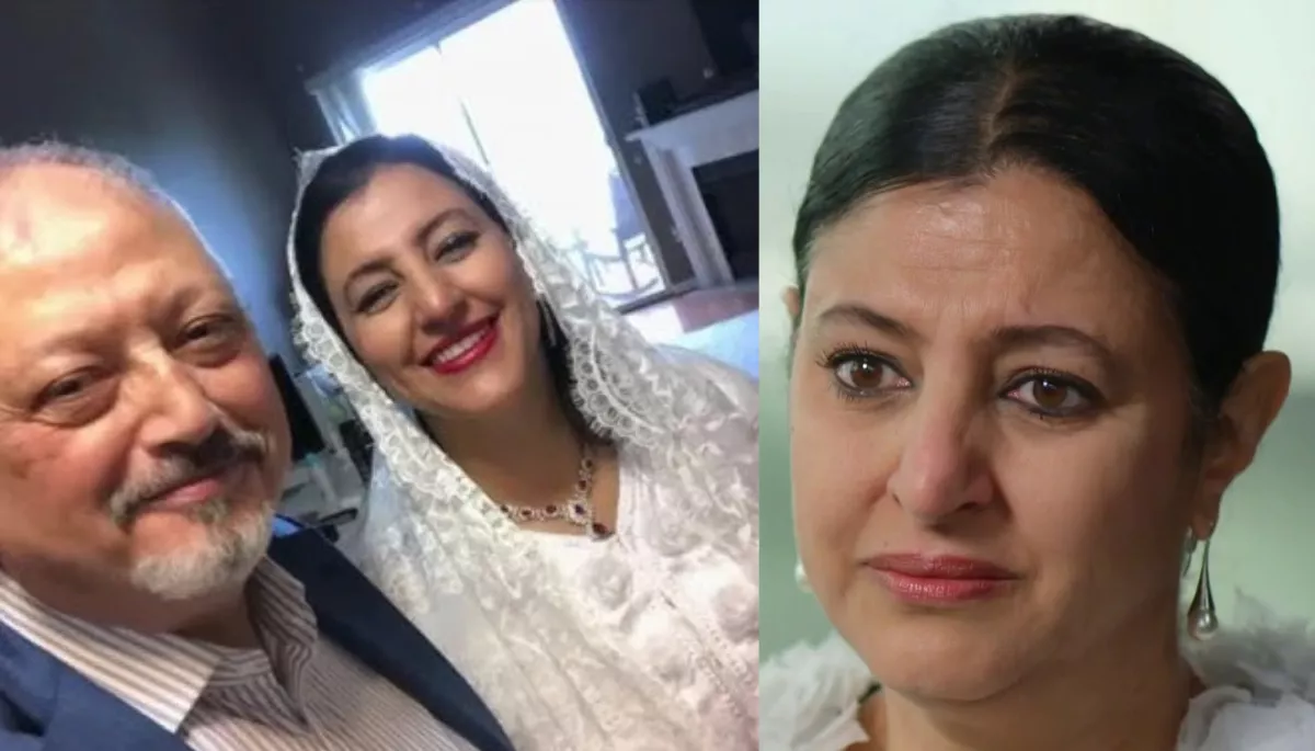 Jamal Khashoggi's wife and fiancée once united for justice, but only the legal widow could continue the fight