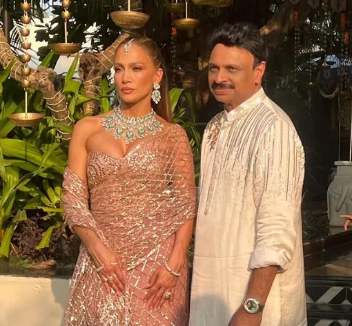Jennifer Lopez  and Rama Raju Mantena