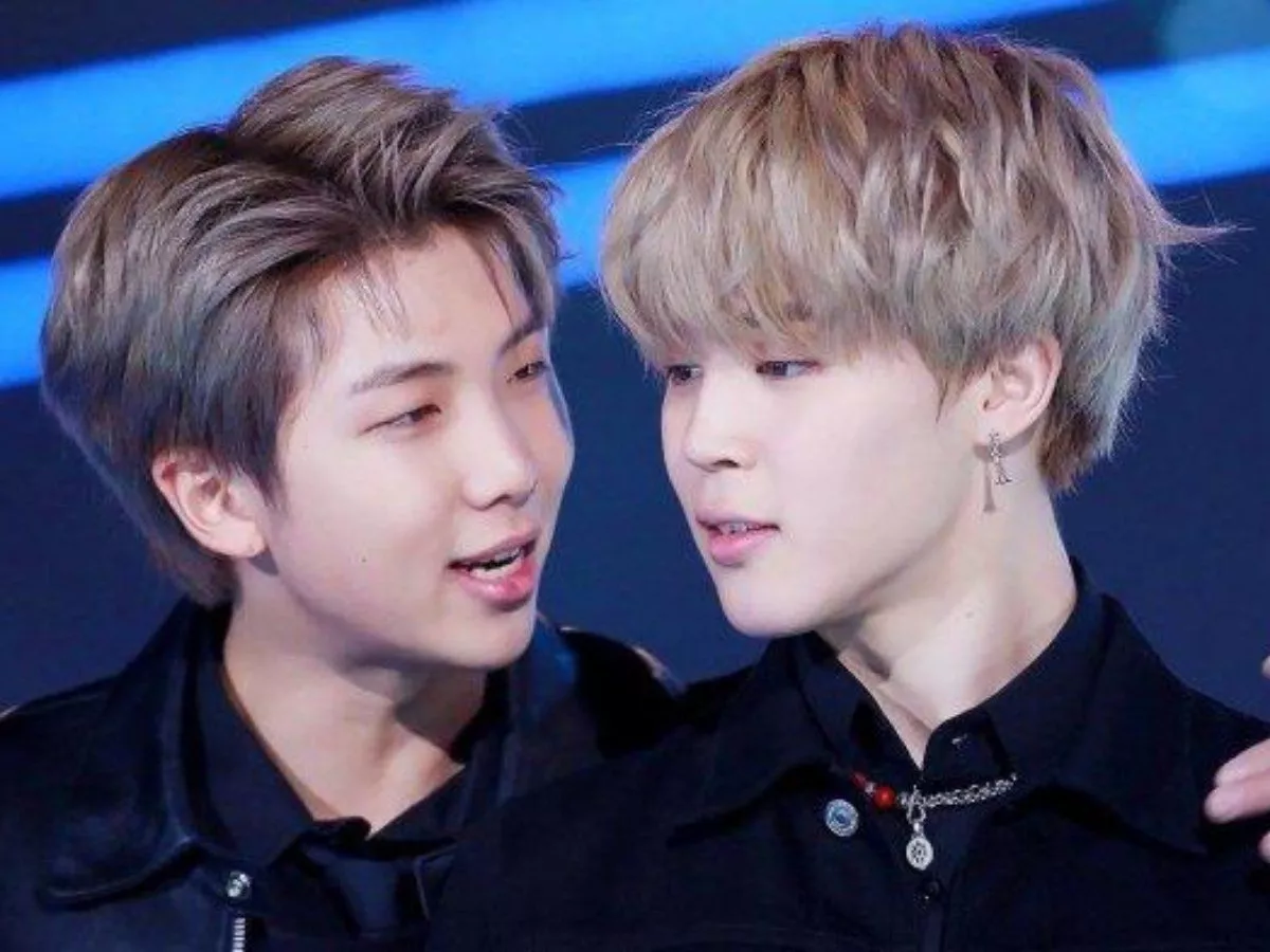 RM and Jimin