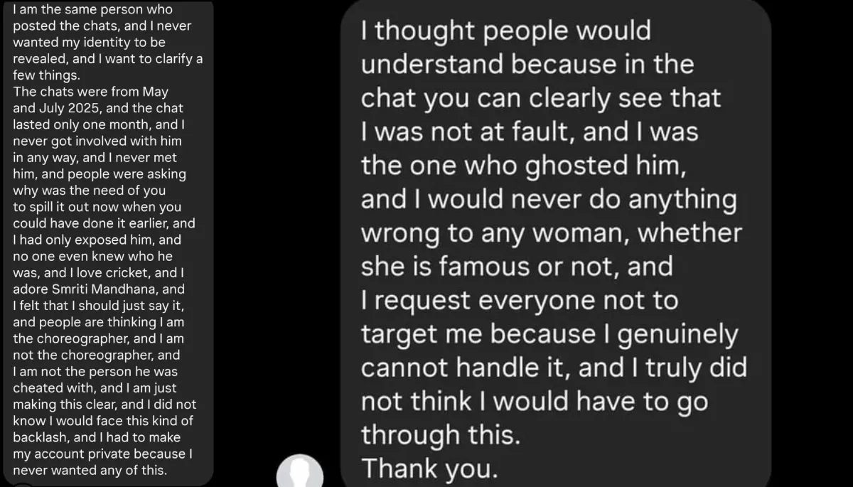 Palaash Muchhal Smriti Mandhana Mary DCosta