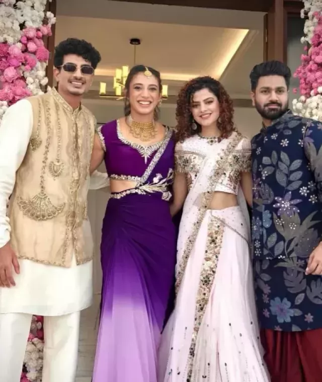 Palaash Muchhal Smriti Mandhana Mary DCosta