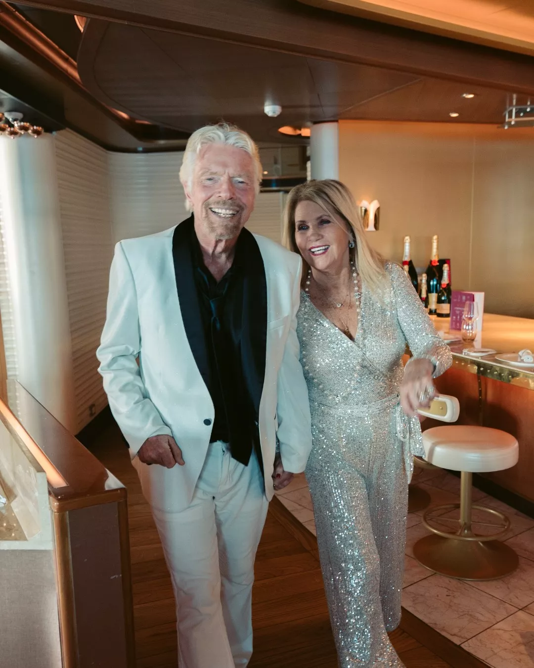 Richard Branson and Joan Templeman's love story: She worked at an antique shop, and he purchased Necker Island for her