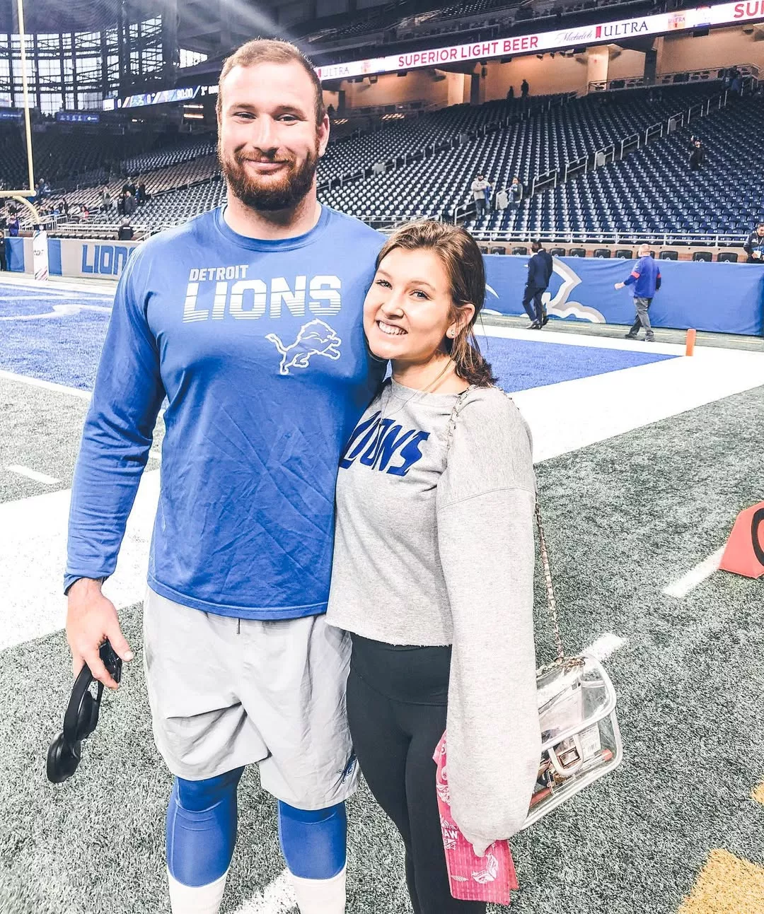 Detroit Lions offensive lineman, Frank Ragnow has played through injuries many times in his NFL career