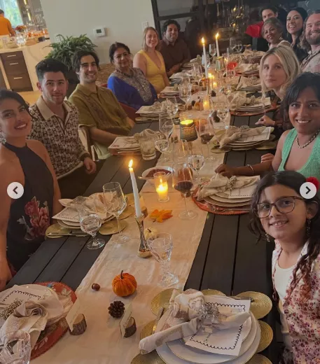 Priyanka Chopra and family