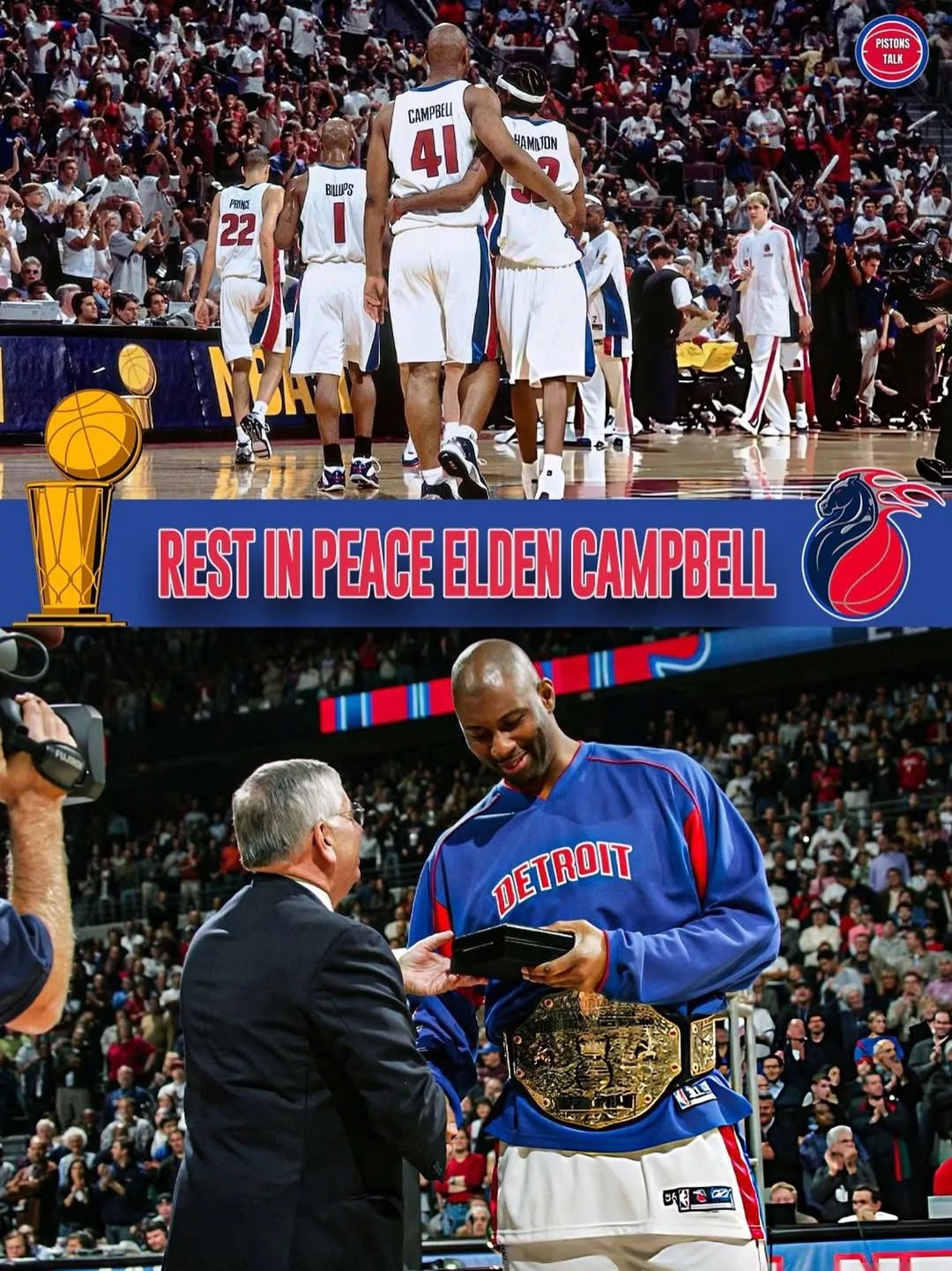 Elden Campbell dies at 57: A look at Easy E's iconic moments with the Los Angeles Lakers and Detroit Pistons