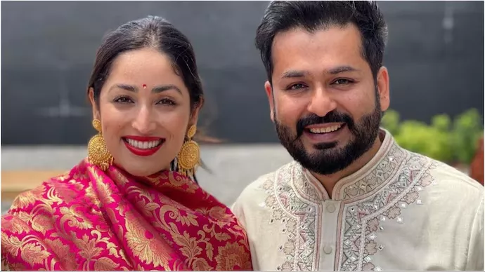 Yami Gautam with husband